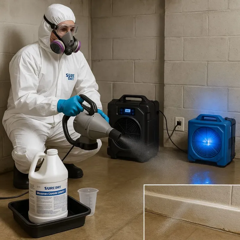 Sanitization and Odor Removal process in Lancaster, CA