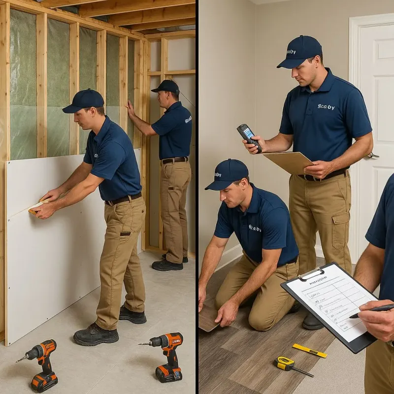 Repairs and Reconstruction process in Lancaster, CA