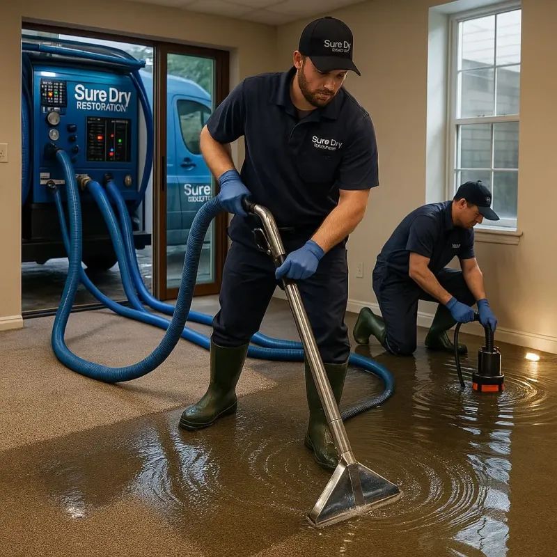 Water Extraction and Removal process in Lancaster, CA